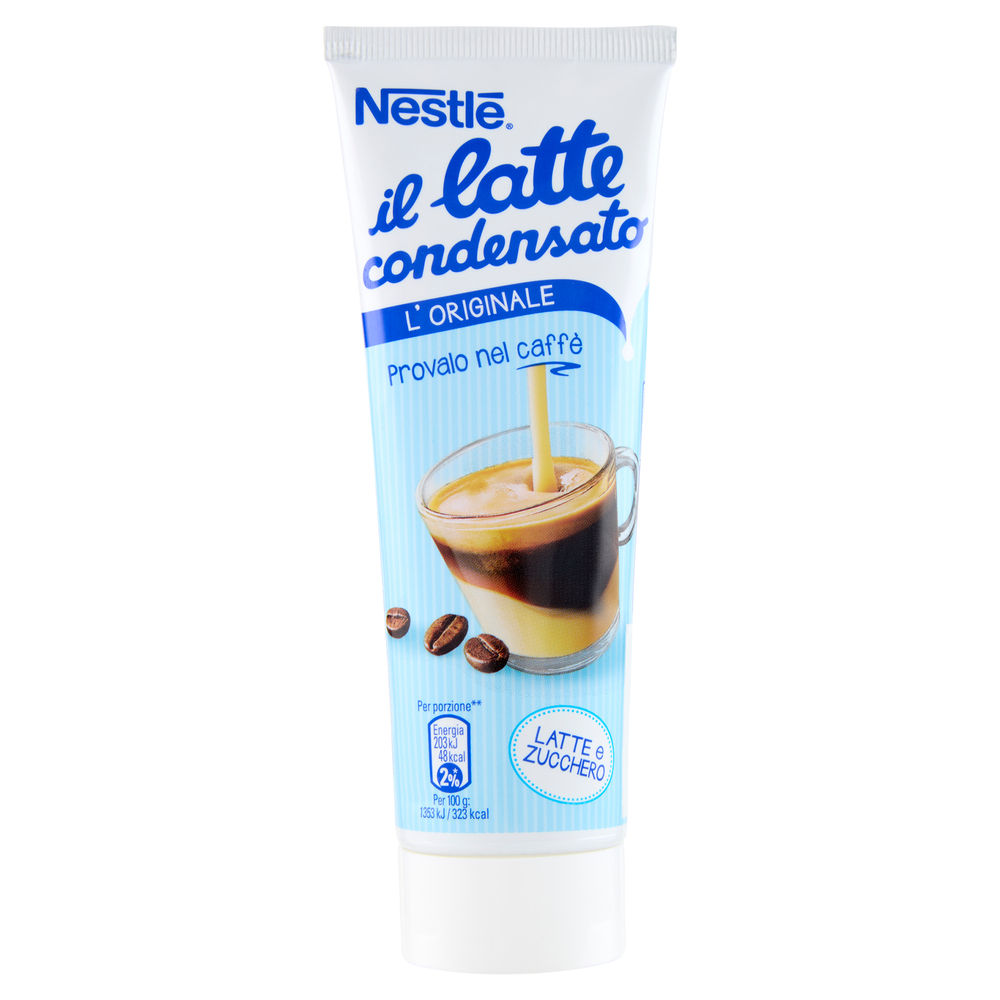 Latte intero concentrato nestle' zuccherato tubo g 170