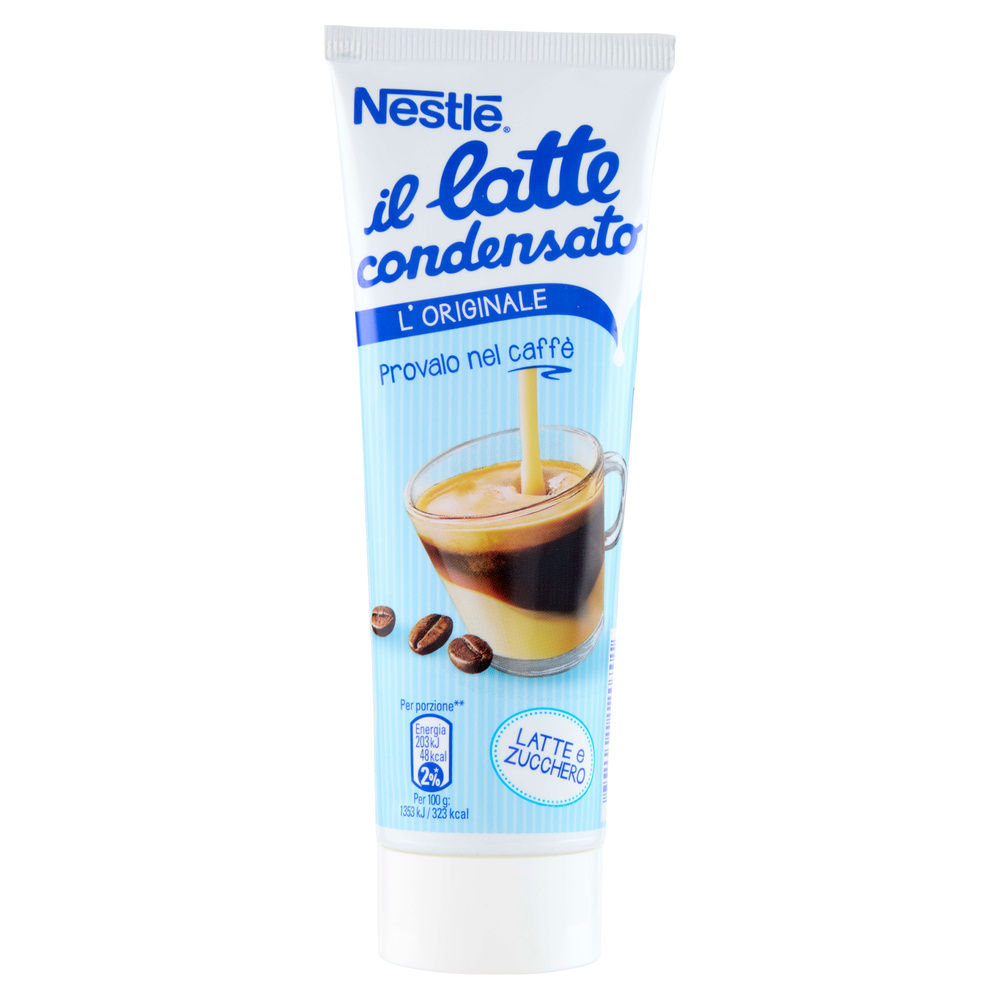 LATTE INTERO CONCENTRATO NESTLE' ZUCCHERATO TUBO G 170 - 3