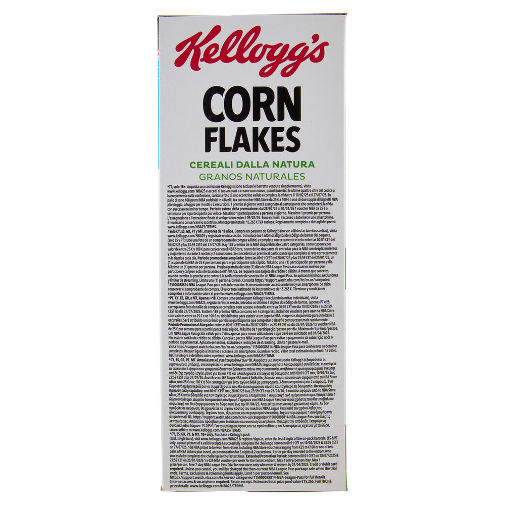 CORN FLAKES KELLOGG'S SCATOLA G 375 - 21