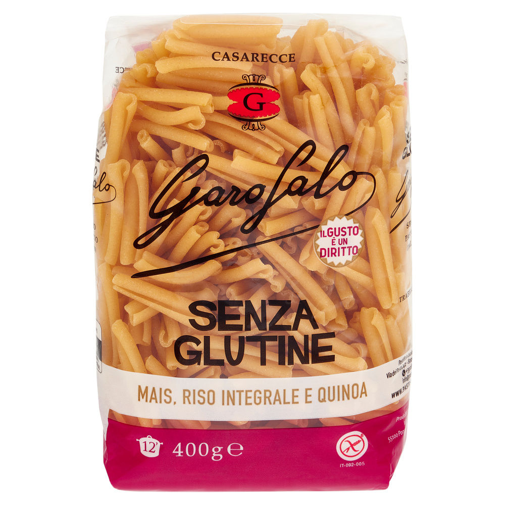 CASARECCE SENZA GLUTINE  GAROFALO SACCHETTO G 400 - 2