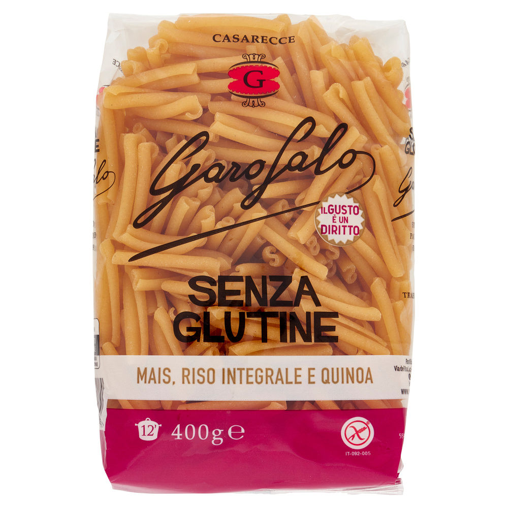 CASARECCE SENZA GLUTINE  GAROFALO SACCHETTO G 400 - 7