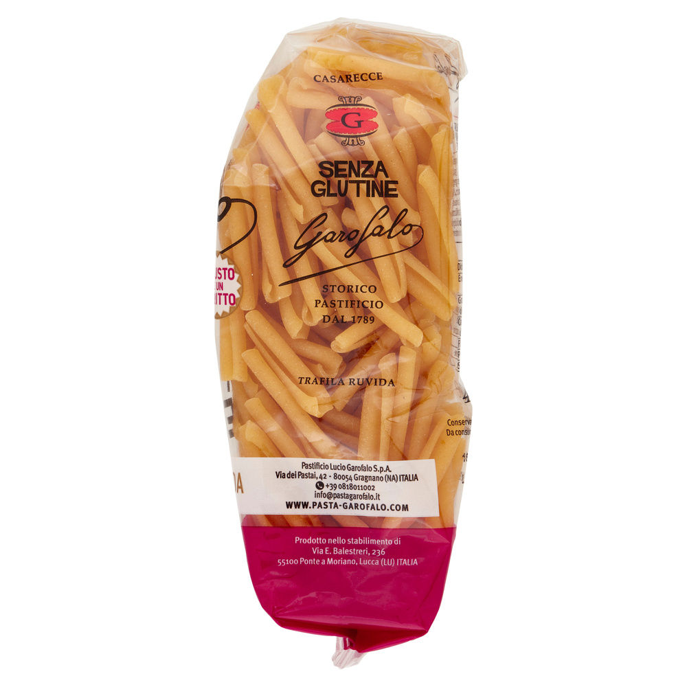 CASARECCE SENZA GLUTINE  GAROFALO SACCHETTO G 400 - 4