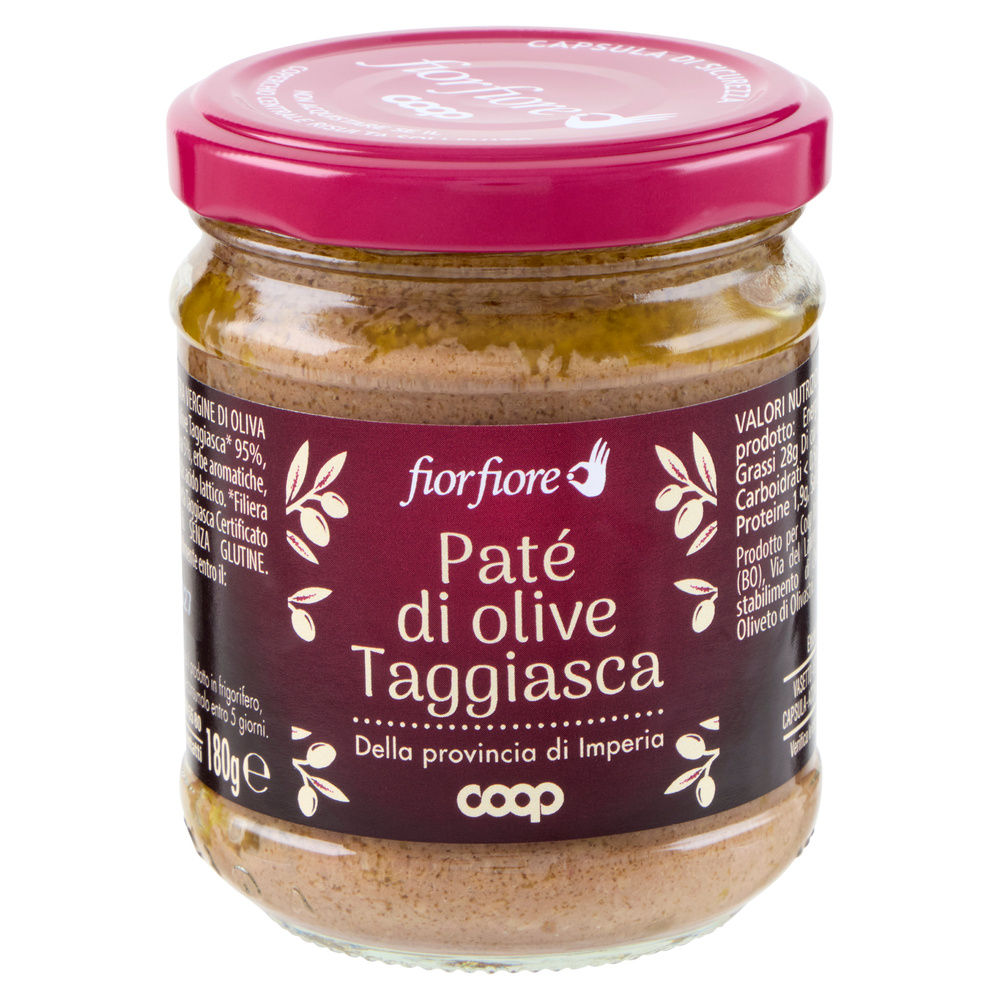 PATE' DI OLIVE TAGGIASCA FIOR FIORE COOP  G 180 - 19