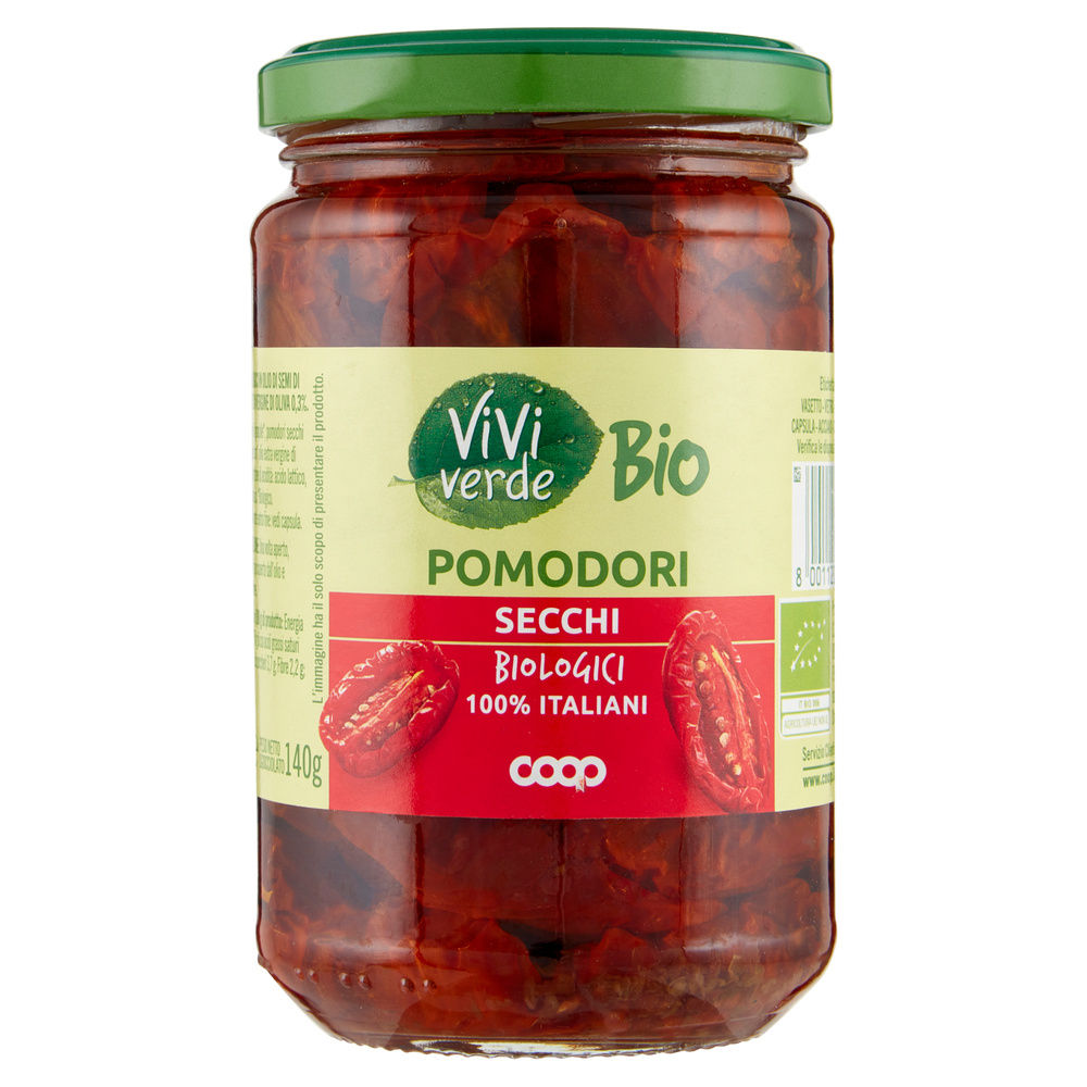 POMODORI SECCHI BIOLOGICI IN OLIO DI GIRASOLE VIVIVERDE COOP V.V. G  280 - 3