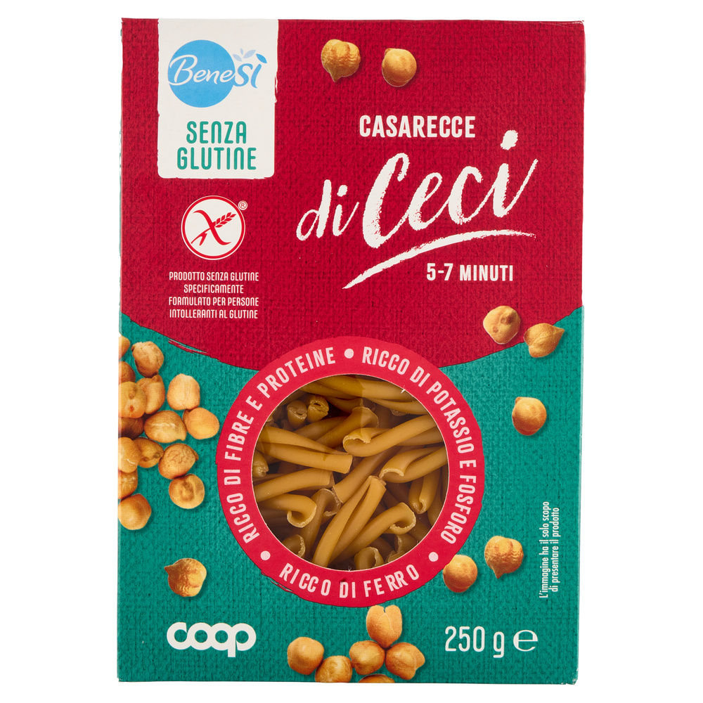 CASARECCE DI CECI SENZA GLUTINE BENESI' COOP 250G - 7