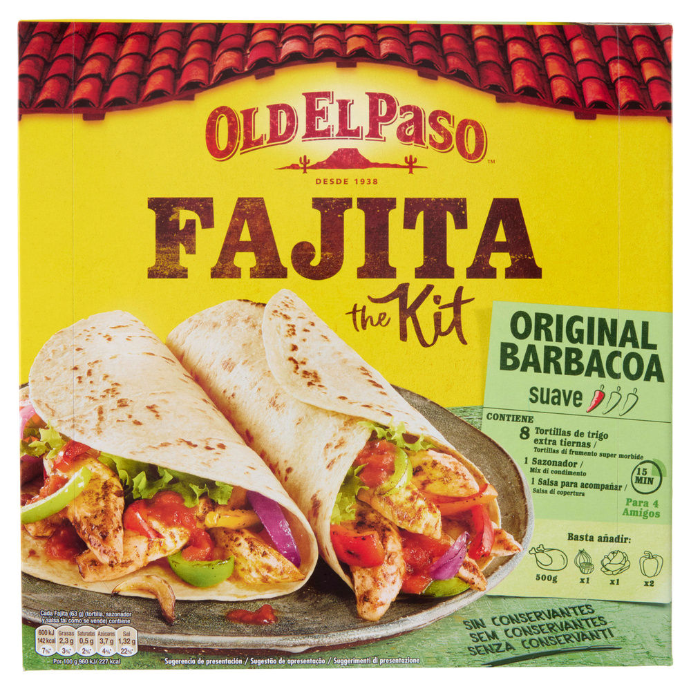 FAJITA KIT SCATOLA G  500 - 3