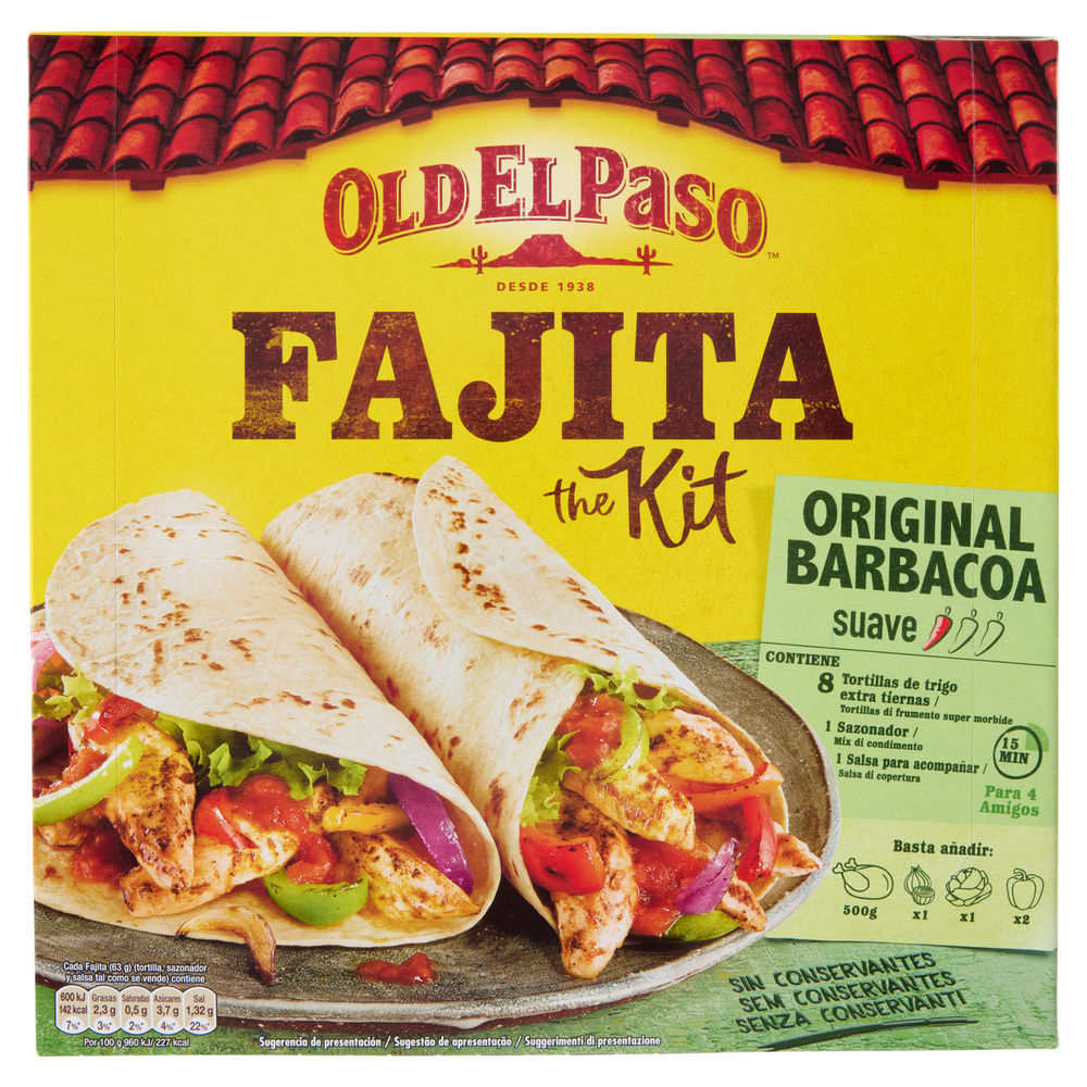 FAJITA KIT SCATOLA G  500 - 0