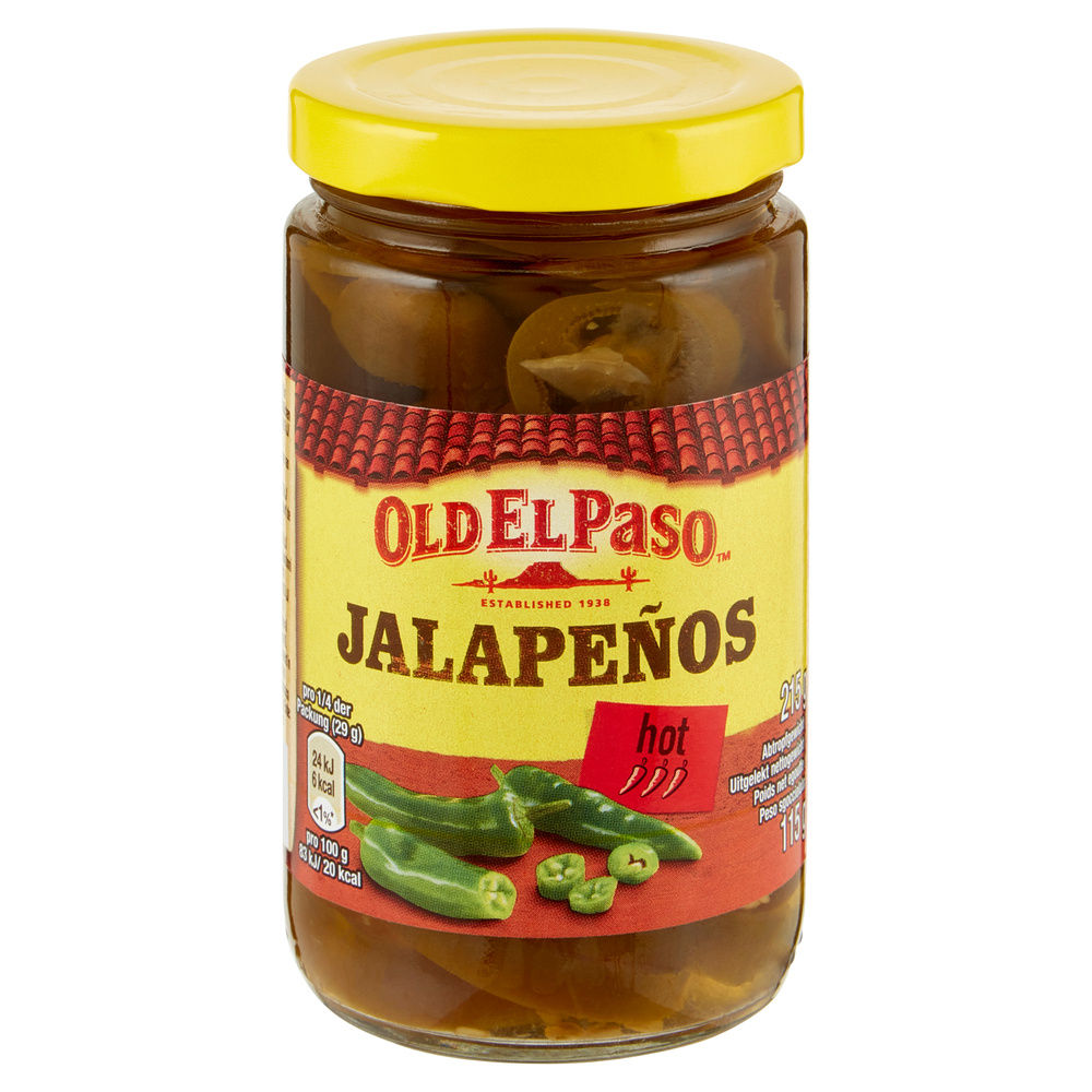 PEPERONCINI MESSICANI JALAPENOS OSCAR78 G215 SGOCCIOLATO G 115 - 7