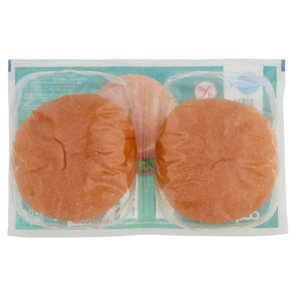 PANINI PER HAMBURGER SENZA GLUTINE BENESI COOP G150 - 1