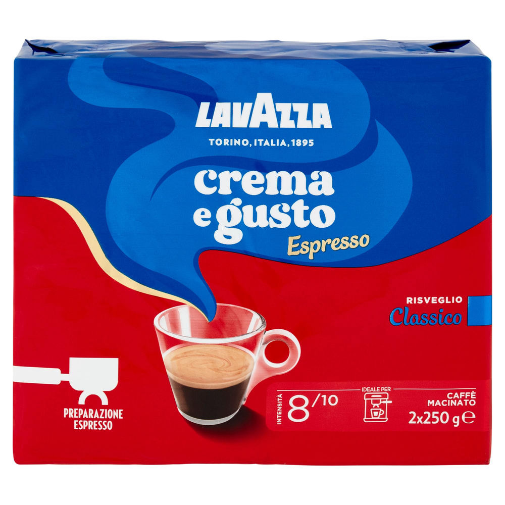 CAFFE' LAVAZZA ESPRESSO CREMA E GUSTO CLASSICO 2X G 250 - 7