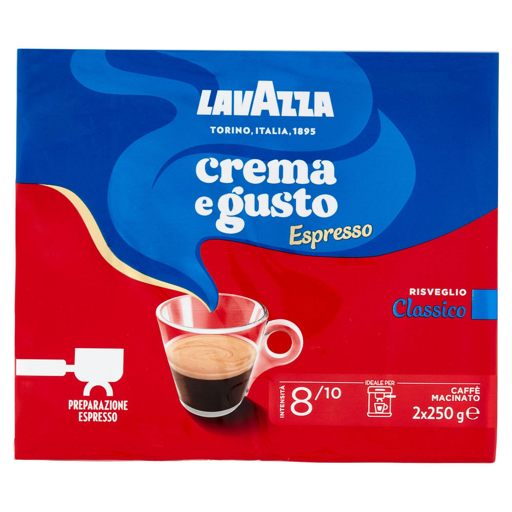 CAFFE' LAVAZZA ESPRESSO CREMA E GUSTO CLASSICO 2X G 250 - 2