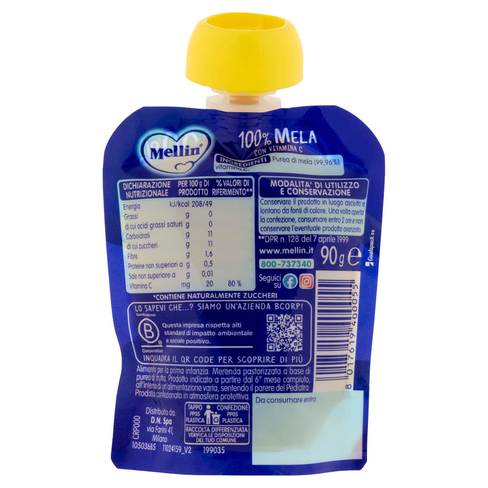 POUCH MELA MELLIN CARTONE G 90 - 10