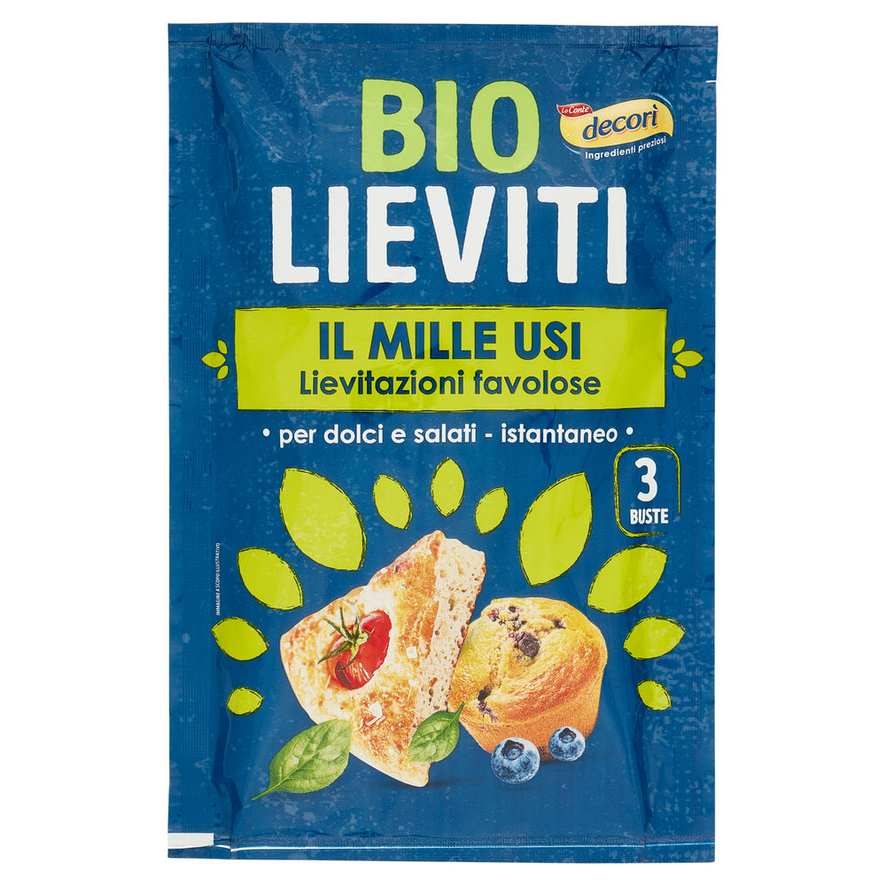 Lievito il milleusi 3 bustine gr.54