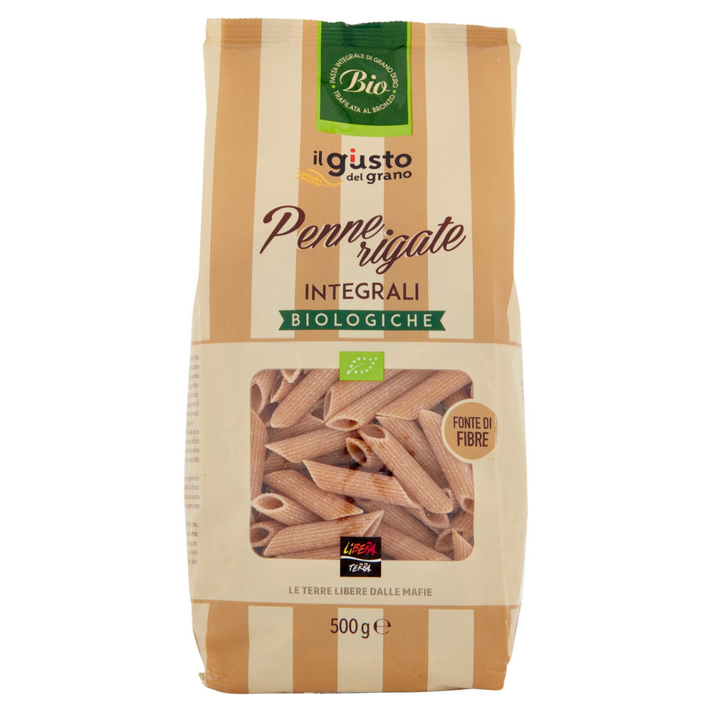 PASTA INT PENNE RIG BIO LIBERA TERRA 500G - 3