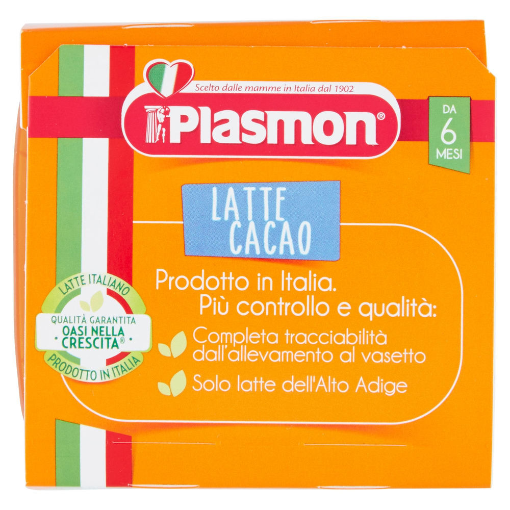 MERENDA PLASMON LATTE CACAO 120X2 - 7