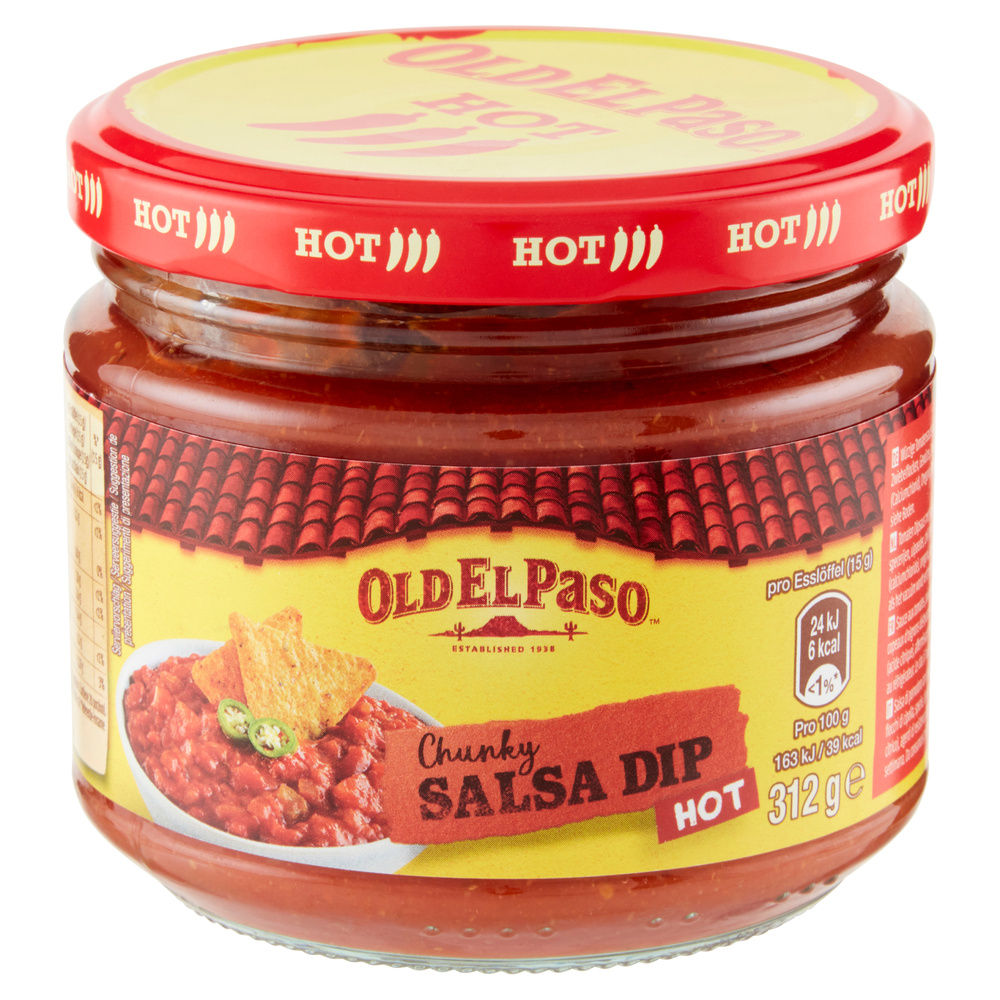 SALSA MESSICANA DIP HOT OLD EL PASO 312G - 7