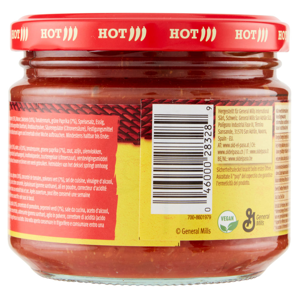 SALSA MESSICANA DIP HOT OLD EL PASO 312G - 1