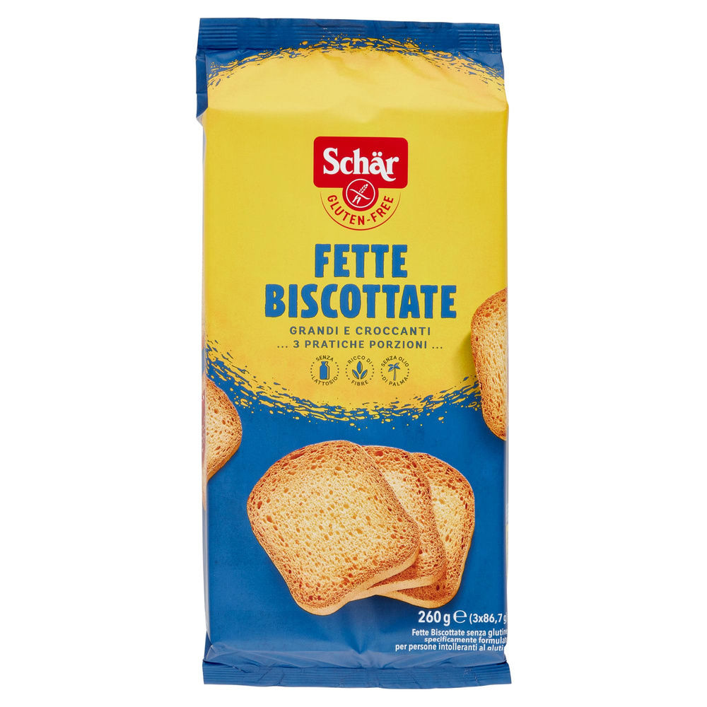 FETTE BISCOTTATE SENZA GLUTINE SCHAR FLOW PACK G 260 - 4