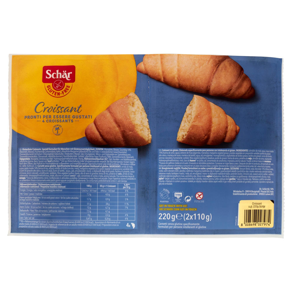 CROISSANT SCHÄR SENZA GLUTINE G 220 - 3