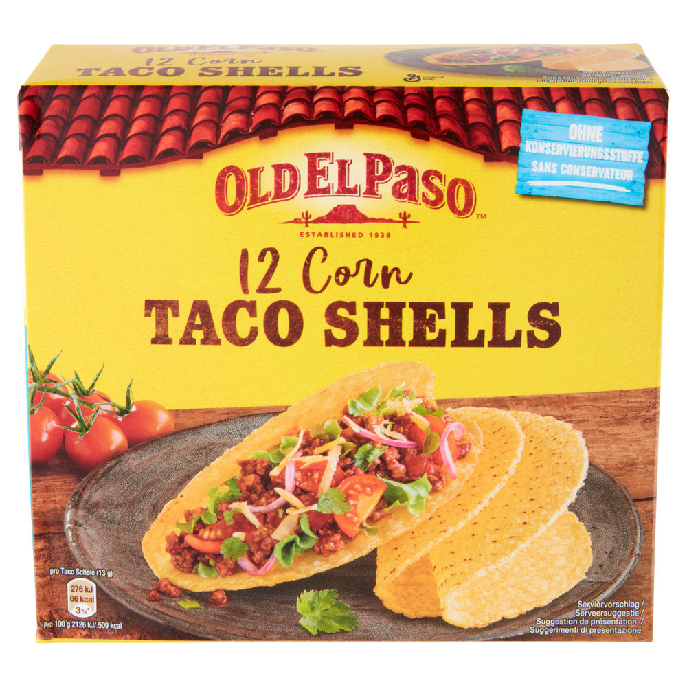 12 TACO SHELLS OLD EL PASO G156 - 2