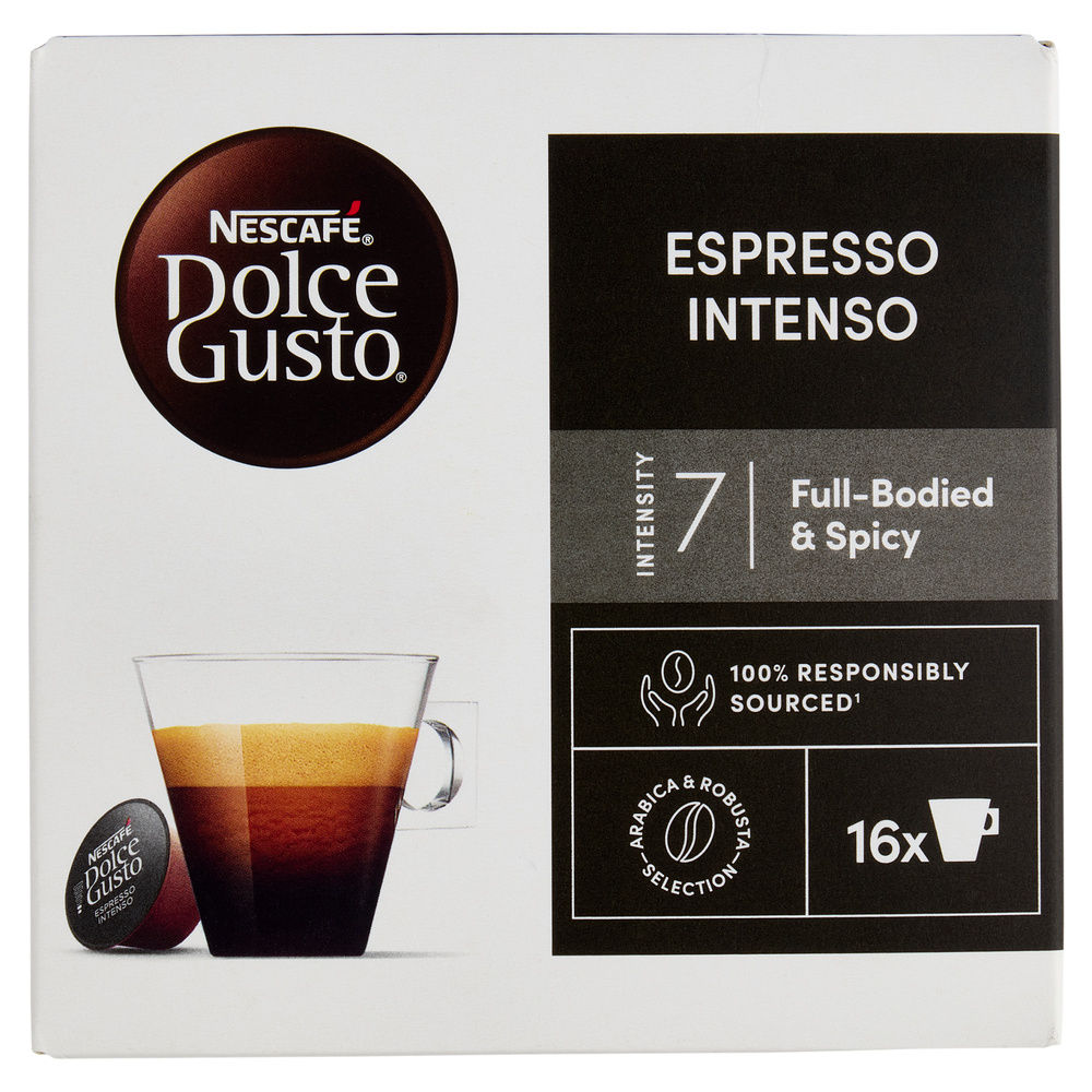 NESCAFÈ ESPRESSO INTENSO DOLCE GUSTO 16 CAPSULE SCATOLA G 112 - 0