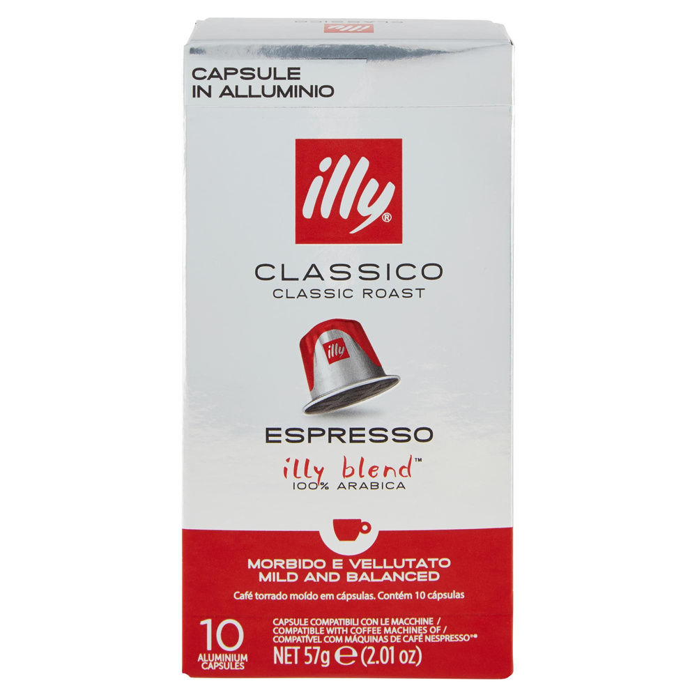 ILLY 10 CAPSULE GUSTO CLASSICO COMPATIBILI NESPRESSO G 57 - 5