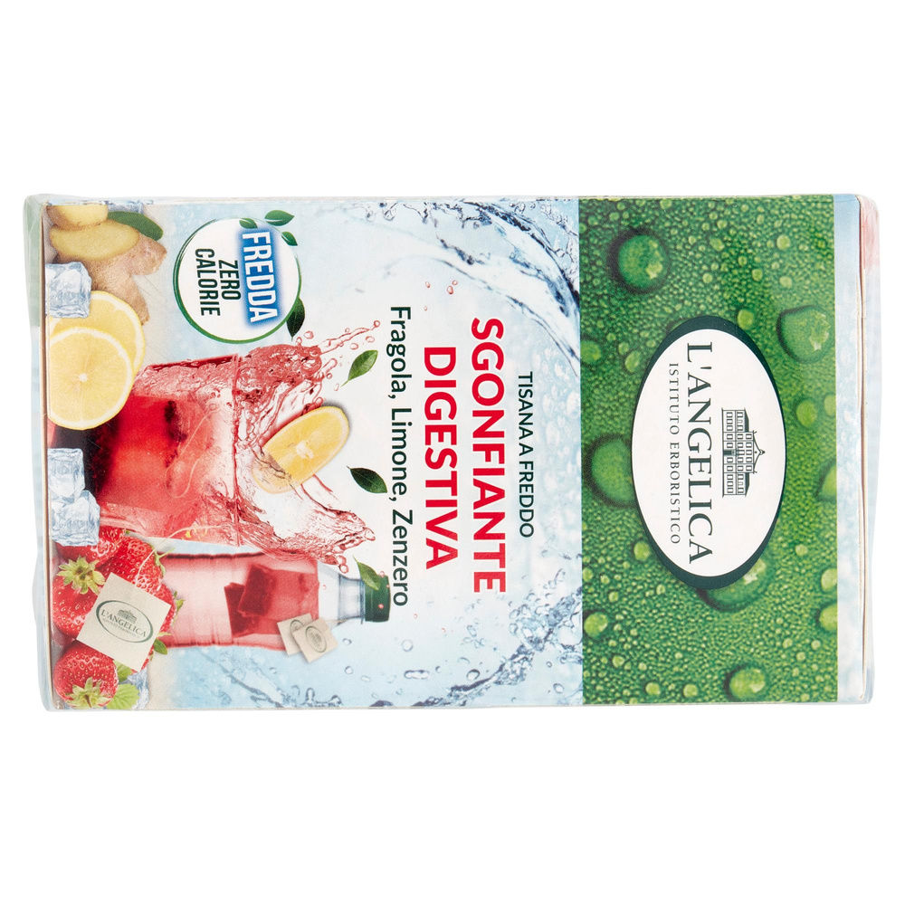 TISANA FREDDA SGONFIANTE DIGESTIVA L'ANGELICA SCATOLA 18FILTRI G 39,6 - 1
