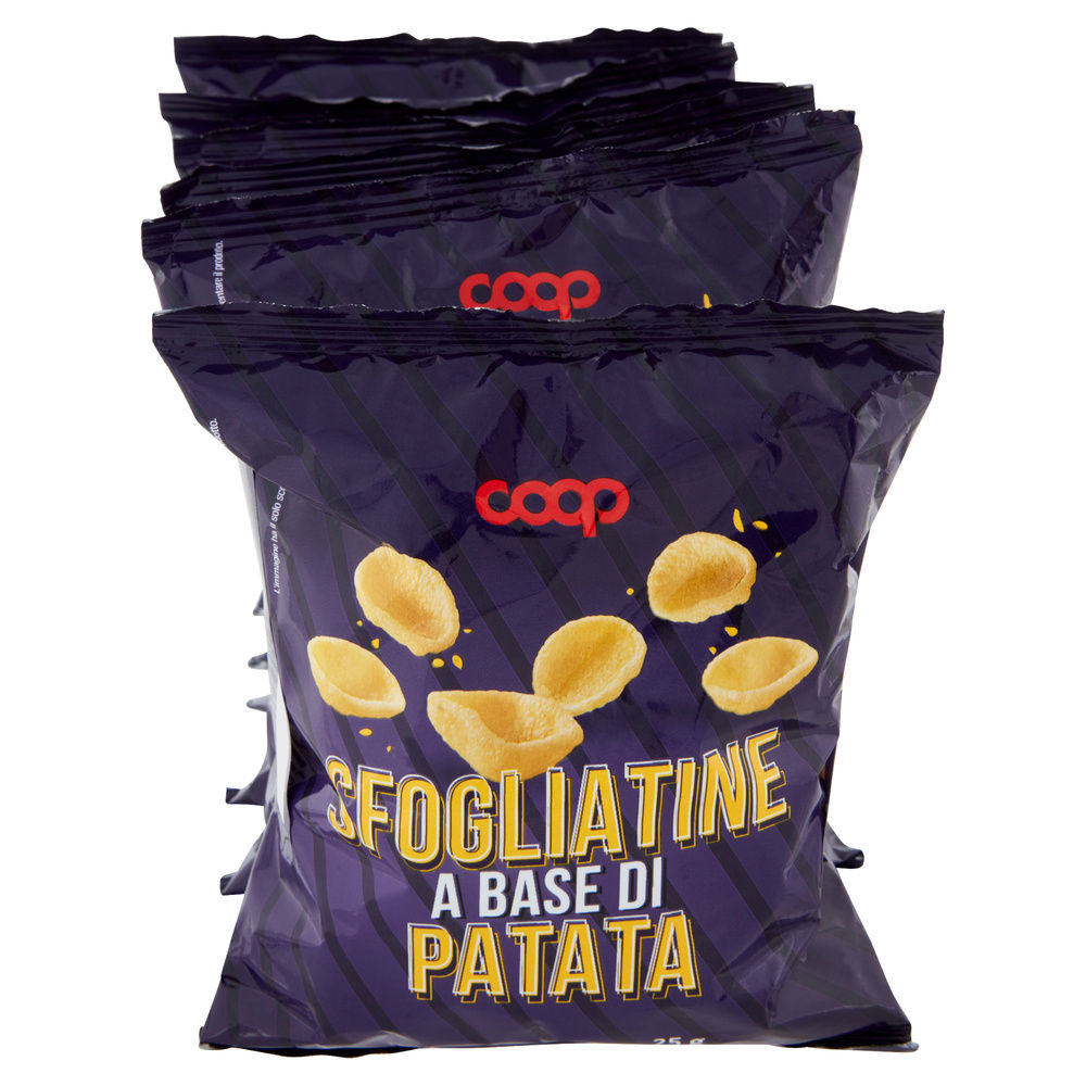 SFOGLIATINE DI PATATE COOP MULTIPACK  PZ.6 G 150 NO PALMA - 7