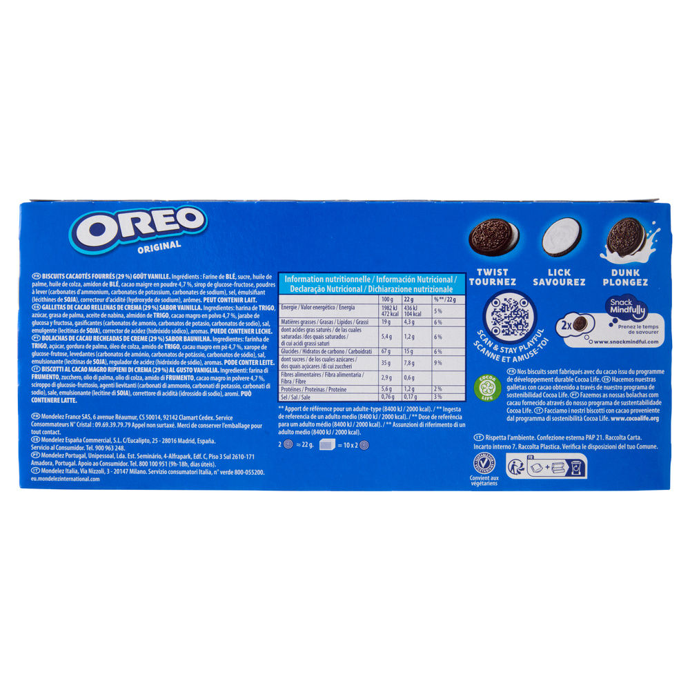 BISCOTTO OREO SCATOLA G 220 - 3