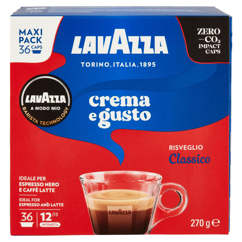 CAFFÈ CREMA E GUSTO A MODO MIO LAVAZZA 36CAPS G 270 - 7