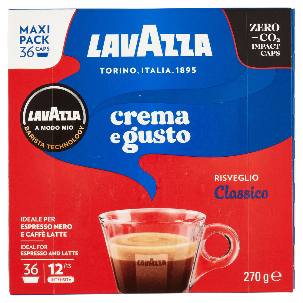 CAFFÈ CREMA E GUSTO A MODO MIO LAVAZZA 36CAPS G 270 - 2