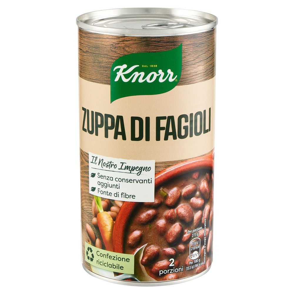 ZUPPA DI FAGIOLI KNORR LATTINA G 545 - 7