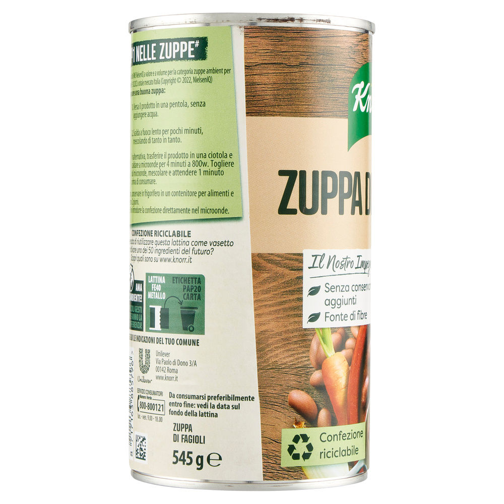 ZUPPA DI FAGIOLI KNORR LATTINA G 545 - 2