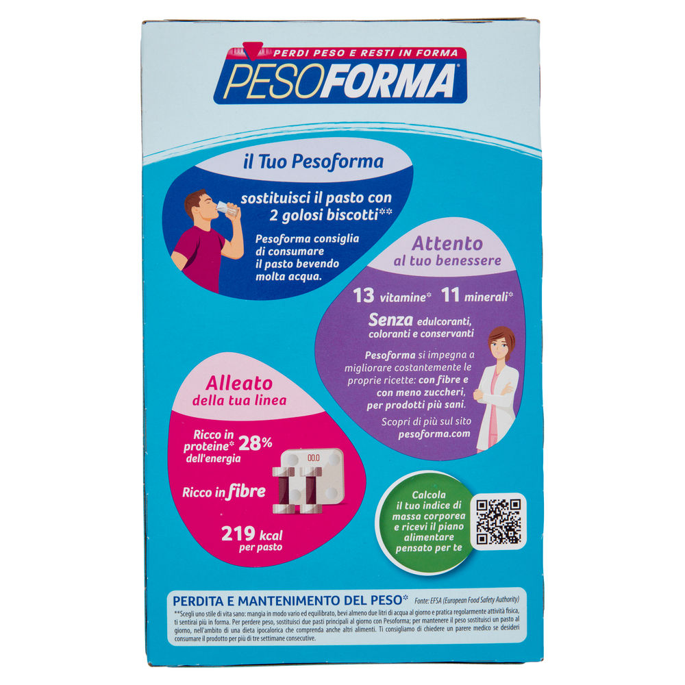 BISCOTTO AL LAMPONE MELA PESOFORMA G  528 - 1