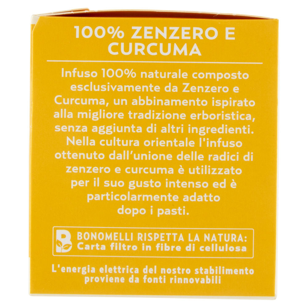INFUSO BONOMELLI ZENZERO & CURCUMA 16 FILTRI G 32 - 4