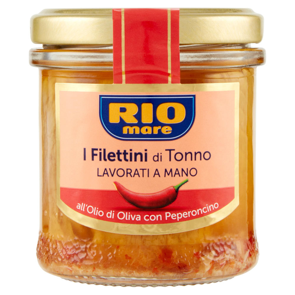 FILETTI TONNO PICCANTE RIO MARE G 130 - 0