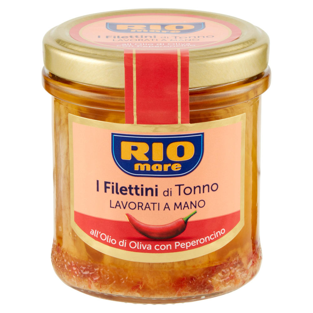 FILETTI TONNO PICCANTE RIO MARE G 130 - 6