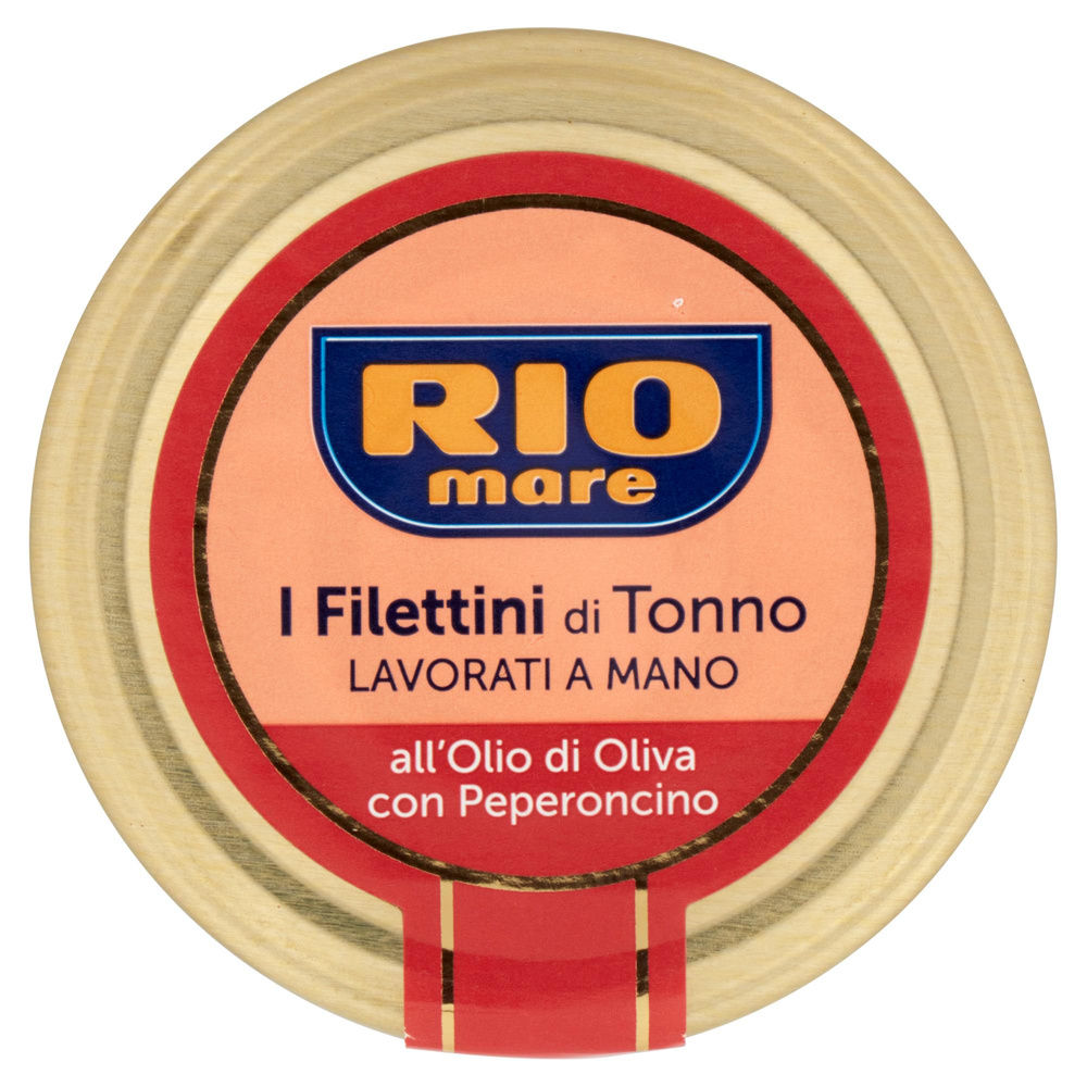 FILETTI TONNO PICCANTE RIO MARE G 130 - 5