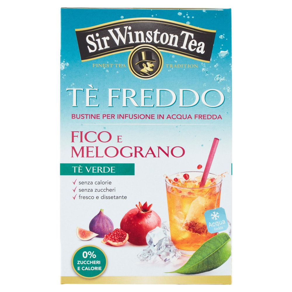 TE' VERDE FREDDO FICO MELOGRANO SIR WINSTON SCATOLA G. 45 - 0