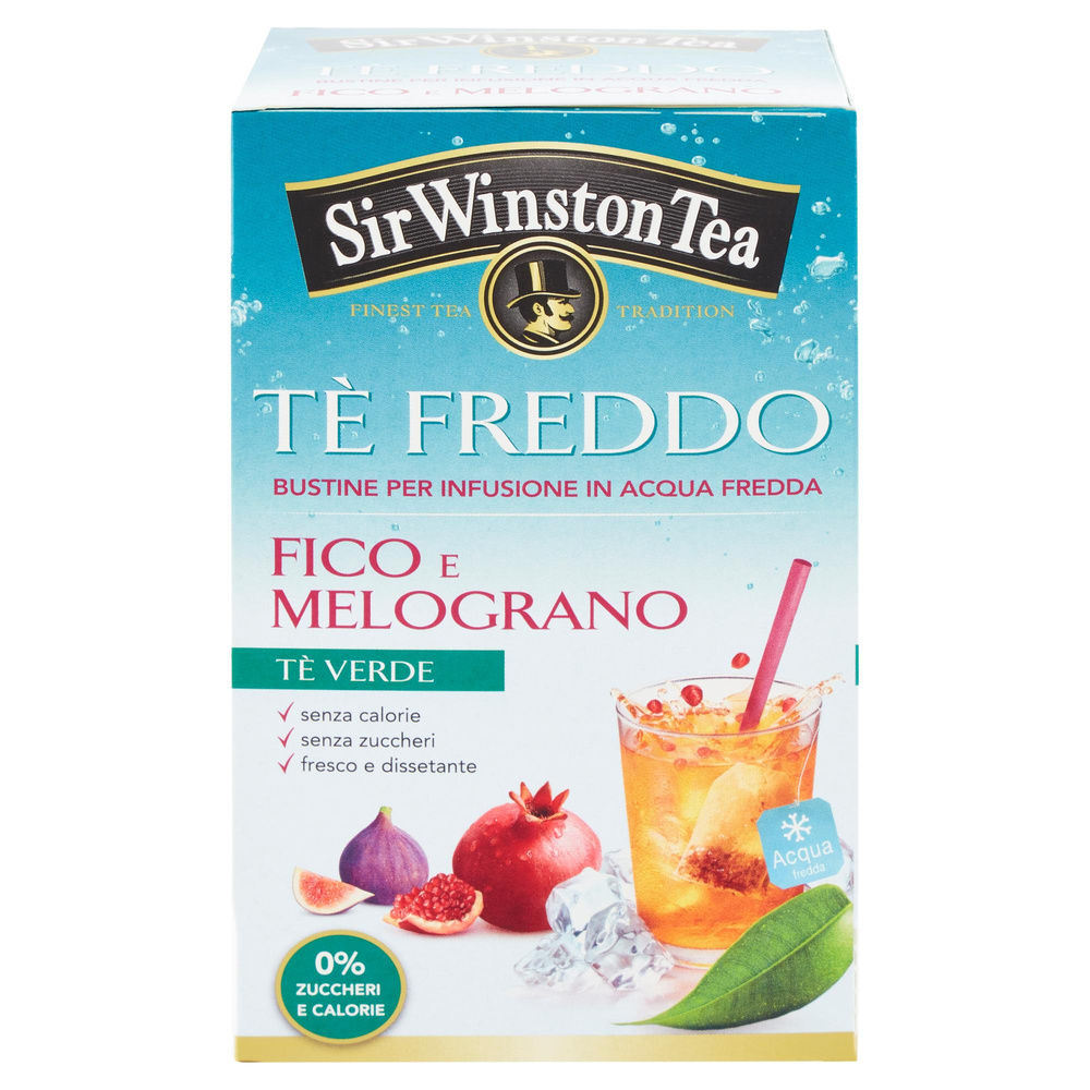 TE' VERDE FREDDO FICO MELOGRANO SIR WINSTON SCATOLA G. 45 - 2