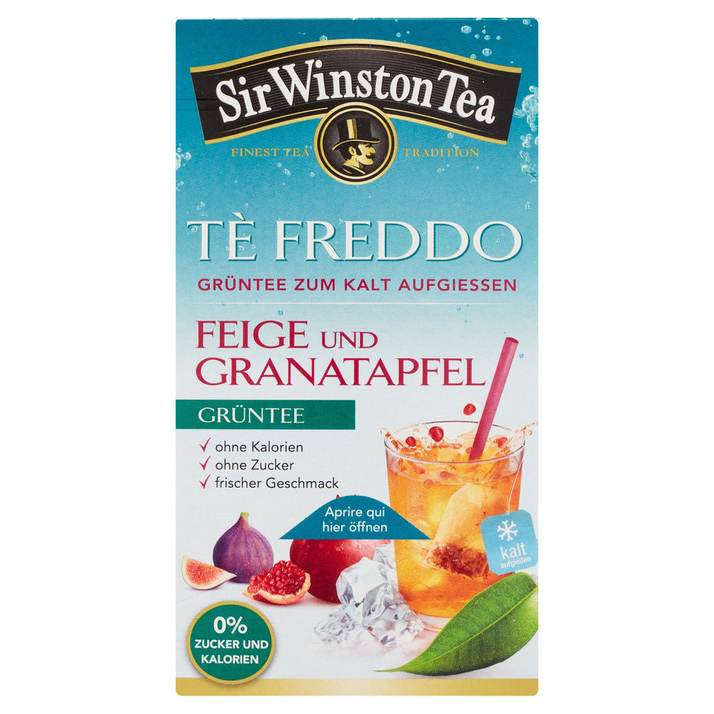 TE' VERDE FREDDO FICO MELOGRANO SIR WINSTON SCATOLA G. 45 - 7