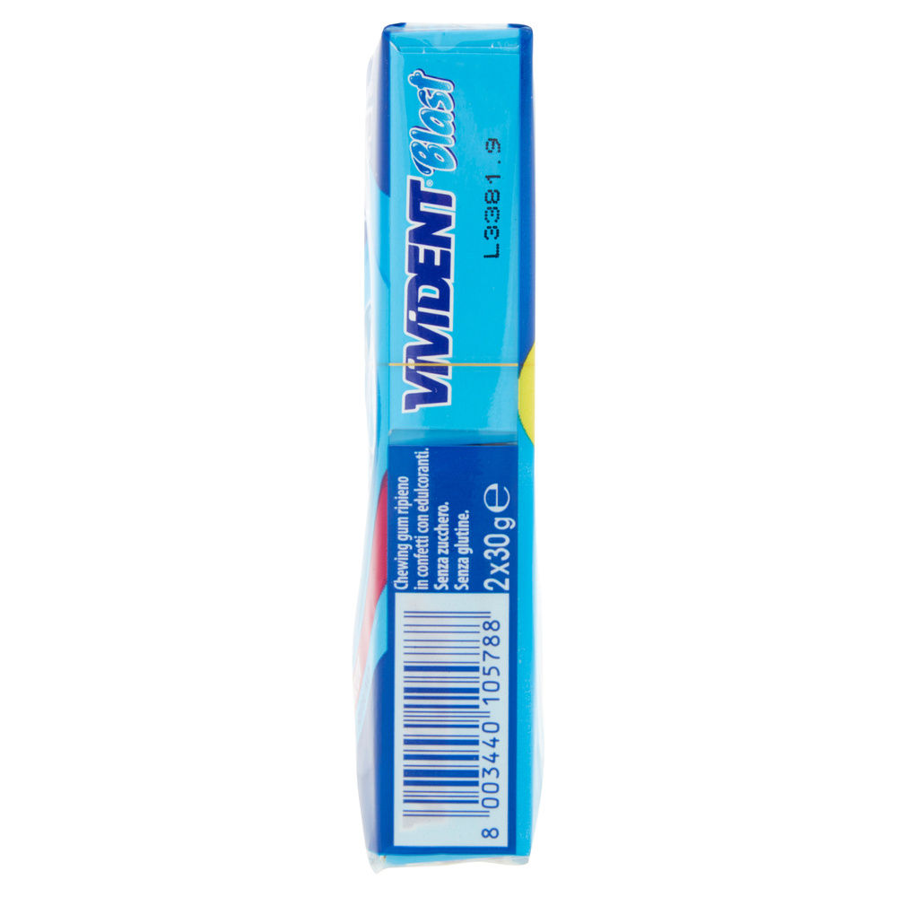 CHEWING GUM VIVIDENT BLAST MINT MULTIPACK PZ 2 G 60 - 5