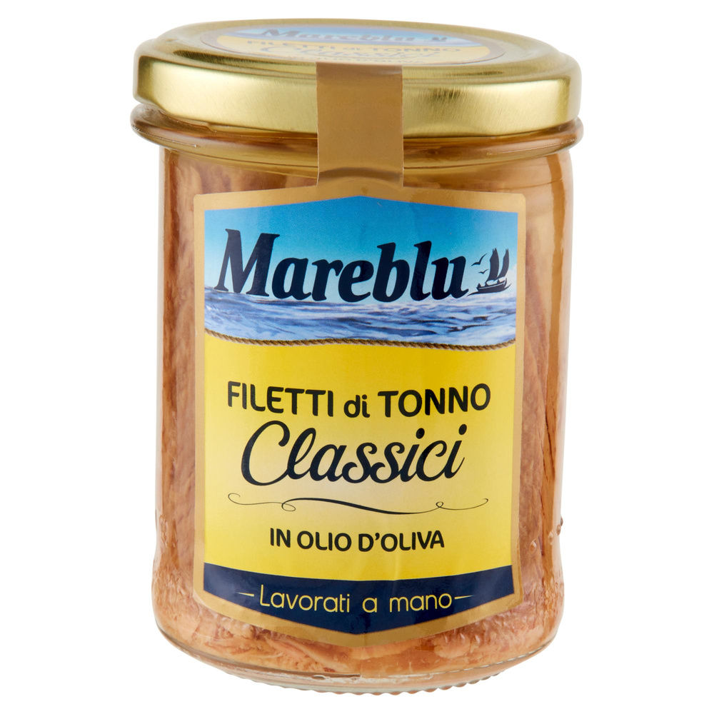 FILETTI TONNO MAREBLU OLIO VETRO G 180 - 3