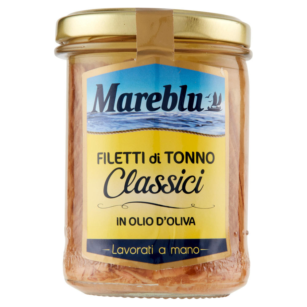 FILETTI TONNO MAREBLU OLIO VETRO G 180 - 7