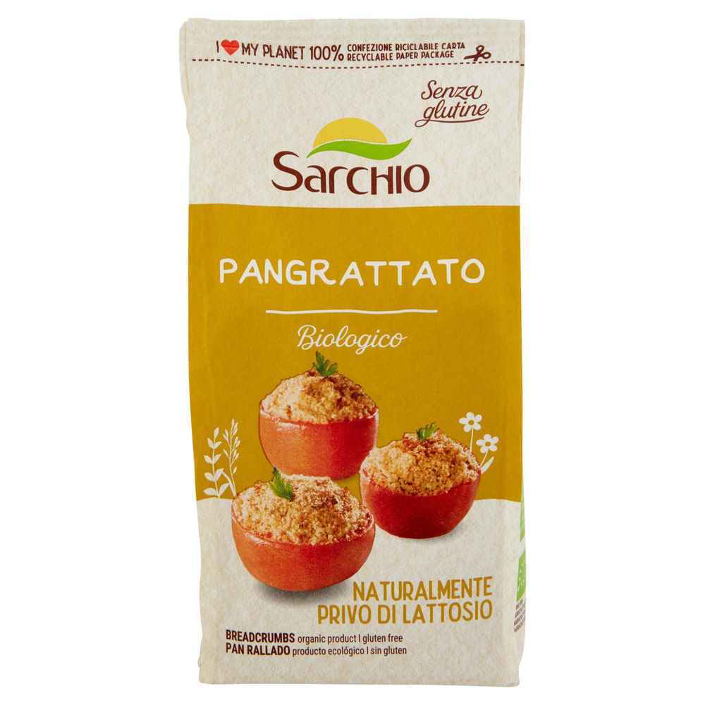 PANGRATTATO BIO SENZA GLUTINE SARCHIO G 250 - 2