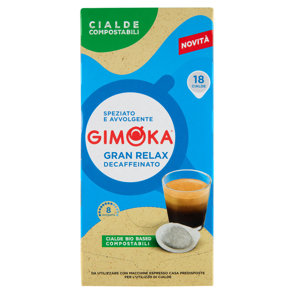 CIALDE  GIMOKA CAFFE' GRAN RELAX X18 DECAFFEINATO - 0