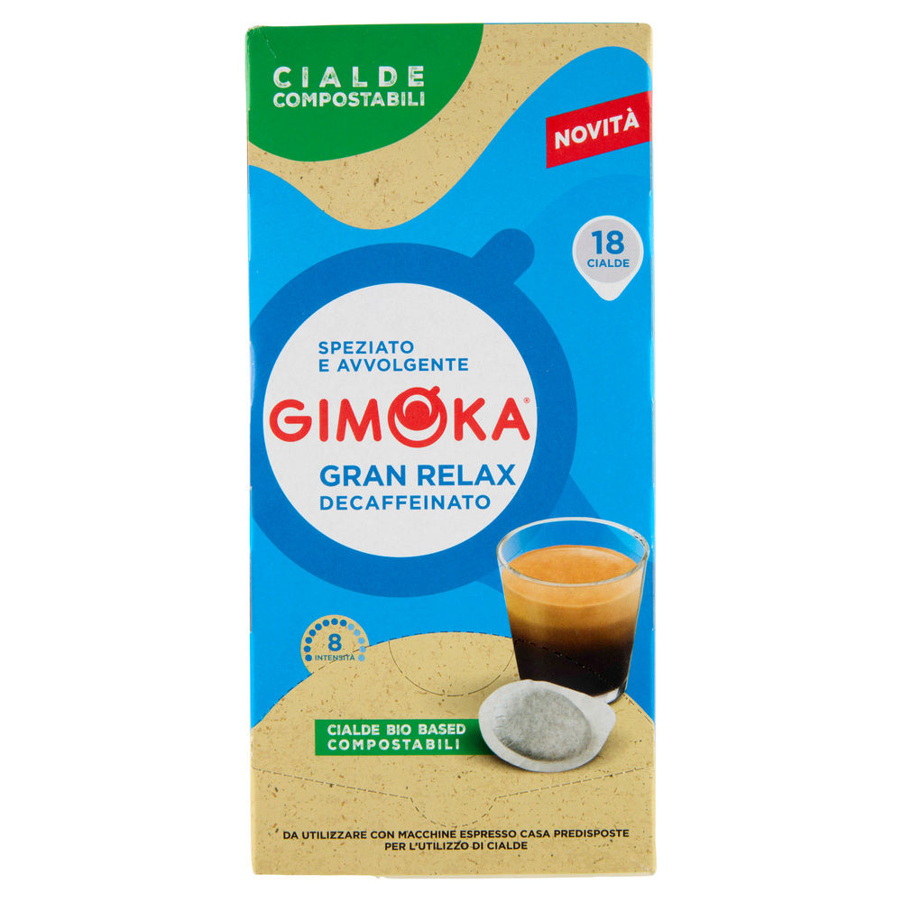 CIALDE  GIMOKA CAFFE' GRAN RELAX X18 DECAFFEINATO - 4