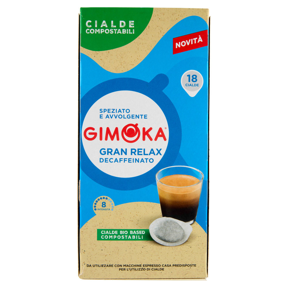 CIALDE  GIMOKA CAFFE' GRAN RELAX X18 DECAFFEINATO - 1