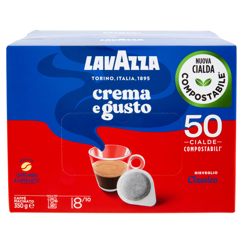 CIALDE ESE CREMA E GUSTO ESPRESSO LAVAZZA 50PZ SCATOLA G 350 - 4