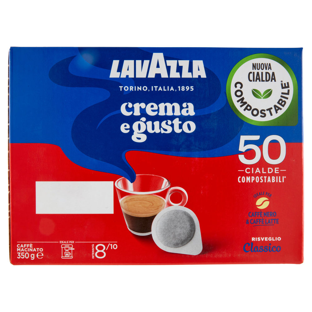 CIALDE ESE CREMA E GUSTO ESPRESSO LAVAZZA 50PZ SCATOLA G 350 - 1